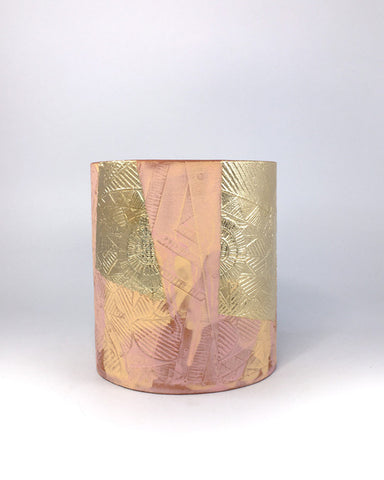 Vessel (no.7) 24ct gold leaf by Paul Taylor