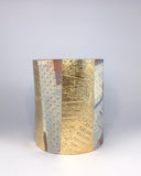 Vessel (no.11) 24ct gold leaf by Paul Taylor