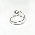Ribbon Point Ring with Peridot by Jodie Hook