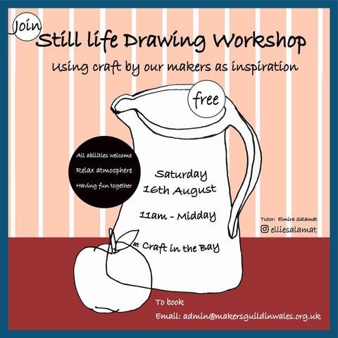 FREE - Still Life Drawing with Elmira - 16th August