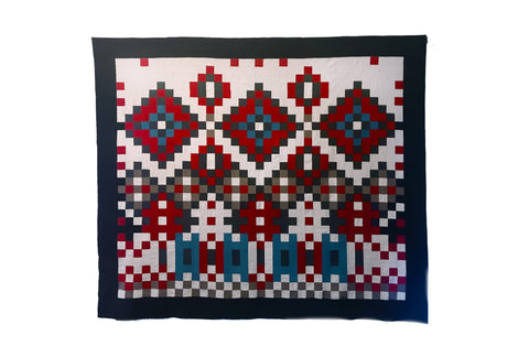 Wall Hung Quilt by Lynda Shell