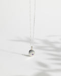Sparkle Amethyst Gemset Blobby Pendant by Rebecca Oldfield