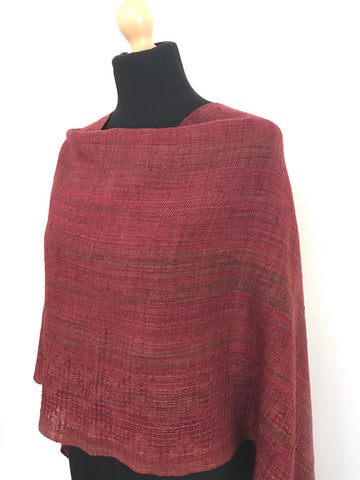 Handwoven shawl by Riitta Sinkkonen Davies