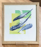 Walking the Dog no.2 (Feathers) by Ruth Thomas