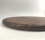 Round Walnut Platter by Howard Lewis