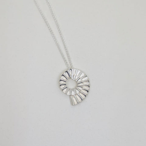 Small ammonite pendant by Suzie Horan