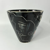 Face Cone Bowl by Simon Sharp