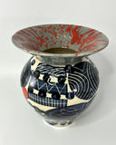 Sgraffito Ballon Vase by Simon Sharp