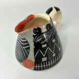 Can Jug - yellow heart by Simon Sharp