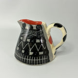 Can Jug - yellow heart by Simon Sharp