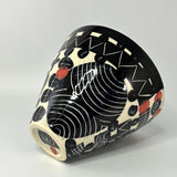 Sgraffito Cone Bowl by Simon Sharp