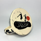 Sgraffito Can Jug (grey) by Simon Sharp