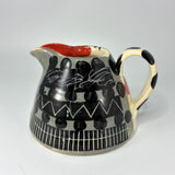 Sgraffito Can Jug (grey) by Simon Sharp