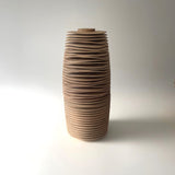 Tall wavy ash vase by Solace in Wood