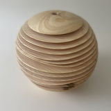 Wavy Ash Form by Solace in Wood