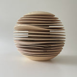 Wavy Ash Form by Solace in Wood