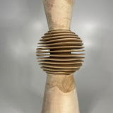 Tall Silver Birch 'Burr' Vase by Solace in Wood