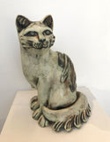 Sitting cat by Jan Beeny