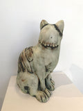 Sitting cat by Jan Beeny