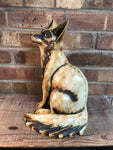 Sitting Fox by Jan Beeny
