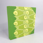 Sketch Book with fish design (lime green) by Carole King