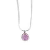 Small spotty pendant in pink by Kathryn Willis