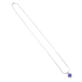 Small spotty pendant in violet blue by Kathryn Willis