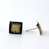 Small Square Earrings by Sheila McDonald