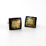 Small Square Earrings by Sheila McDonald