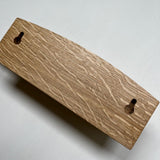 Oak Coat Hooks - 2 Hook by Teifi Woodworker