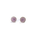 Tiny spotty studs in pink by Katryn Willis
