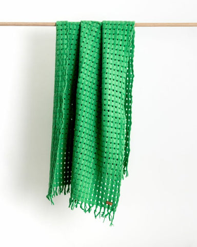 Verdant blanket by Laura Thomas