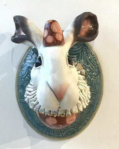 Clown Hare by Helen Higgins