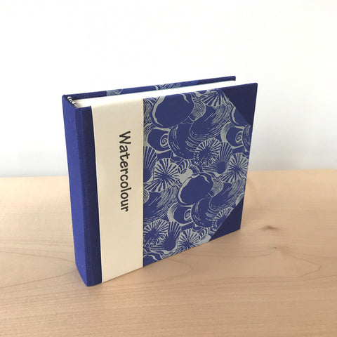 Blue seashells sketch book by Carole King