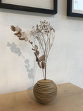 Wavy Oak Form by Solace in Wood