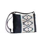Natural Welsh block print bag by Lynda Shell