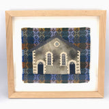 Welsh Chapel Framed Embroidery (Llangion) by Susan Smith