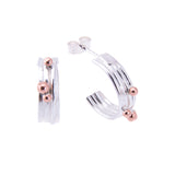 Wrapped Hoop Earrings by Angela Evans