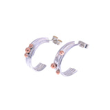 Wrapped Hoop Earrings by Angela Evans