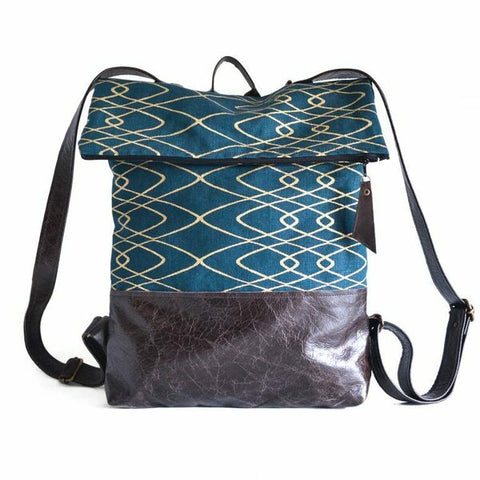 Rucksack - Teal by Lynda Shell