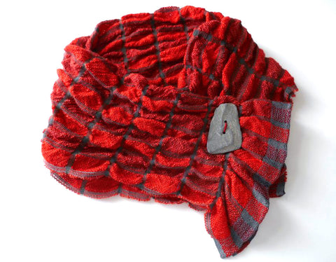 Neck shawl by Jill Riley