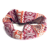 Red & orange snood by Adam Rae