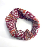 Red & orange snood by Adam Rae
