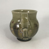 Round Mug in green glaze by Mick Morgan