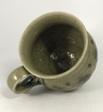Round Mug in green glaze by Mick Morgan