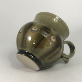 Round Mug in green glaze by Mick Morgan