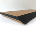 Serving platter with black edge by Howard Lewis