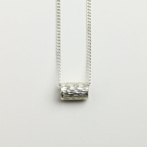 Silver Flux Pendant by Rebecca Burt