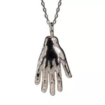 Sterling Silver Hand Pendant Necklace (small) by Duxford Studios