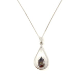 White Gold & Sapphire Necklace by Selwyn Gale
